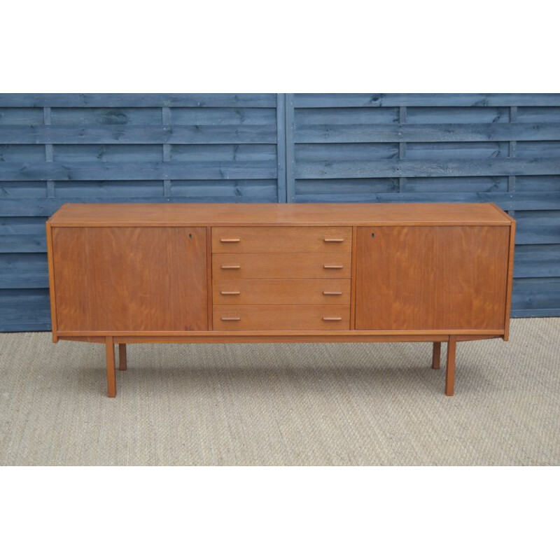 Vintage czech teak sideboard 1960