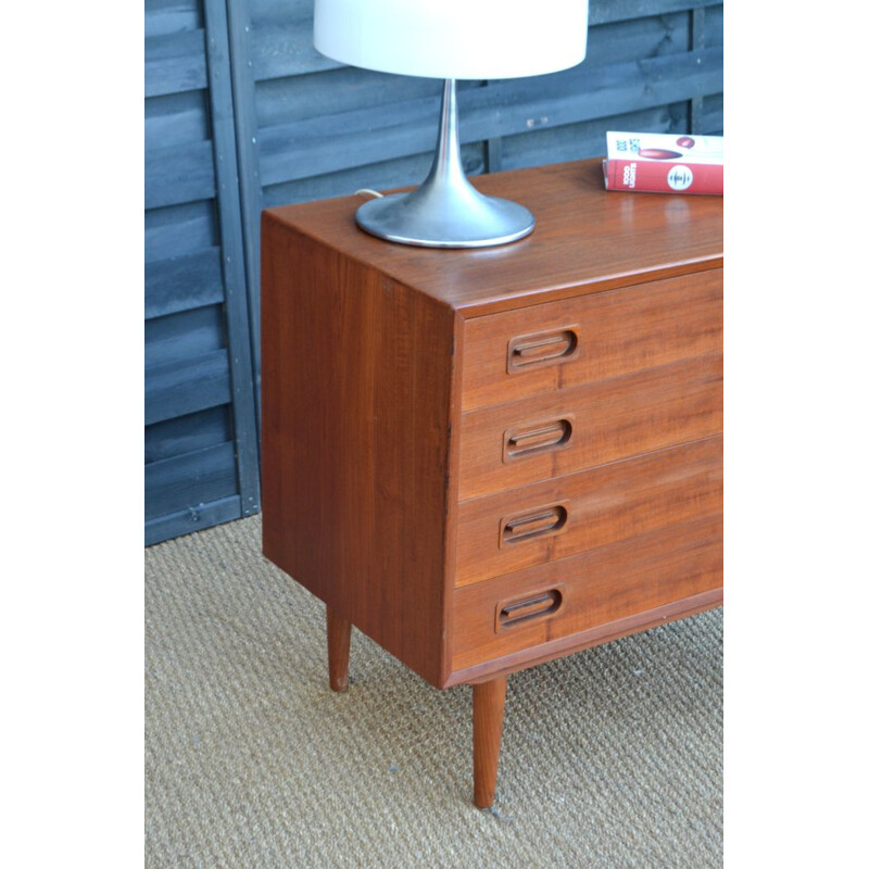 Vintage danish chest of drawers by Dyrlund in teak 1960