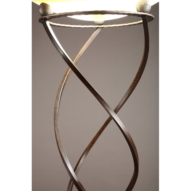 Lampadaire vintage en verre de Murano par Terrain
