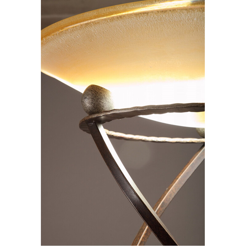 Vintage Murano glass floor lamp by Terrain