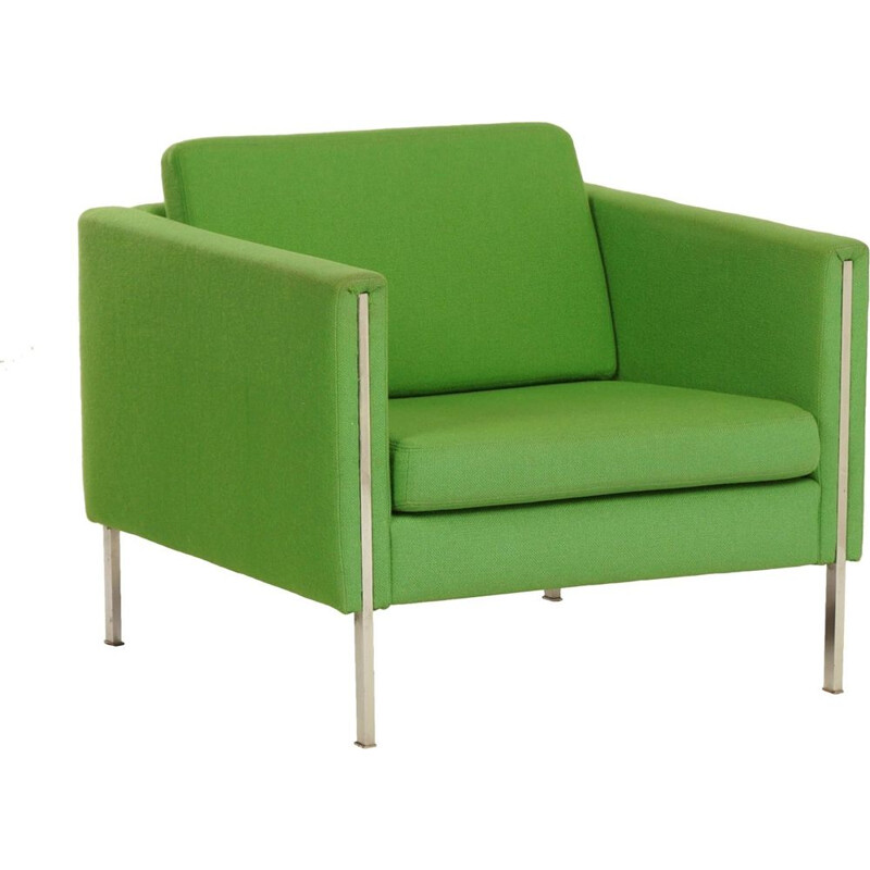 Green 442 armchair by Pierre Paulin for Artifort