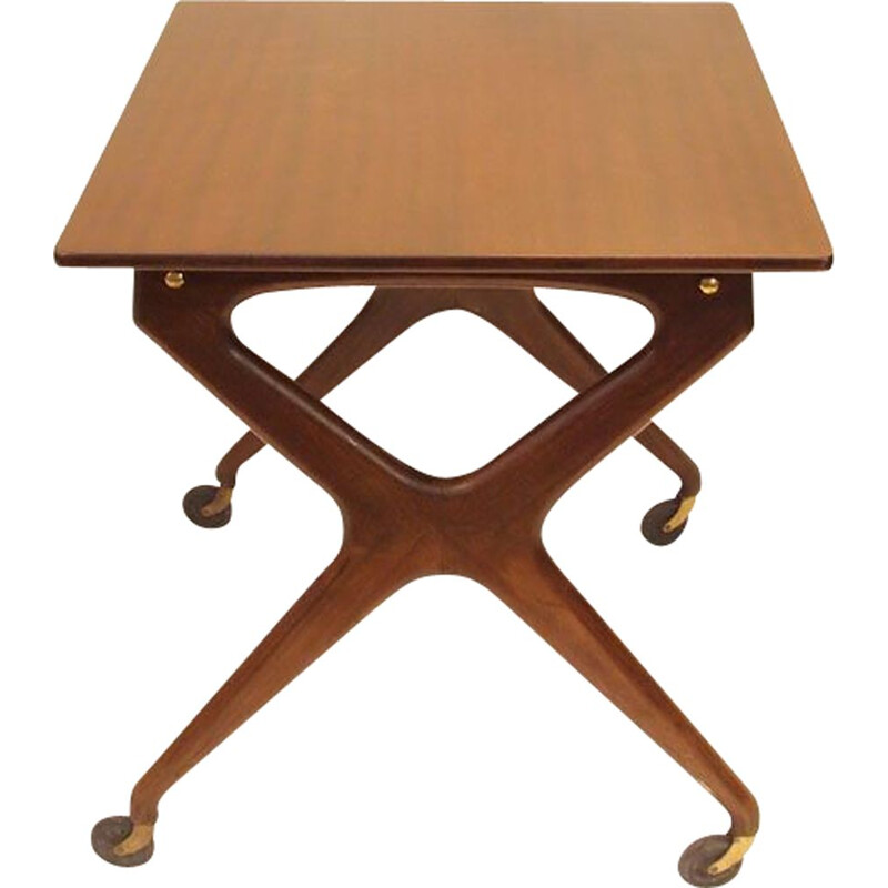 Vintage Danish side table in teak