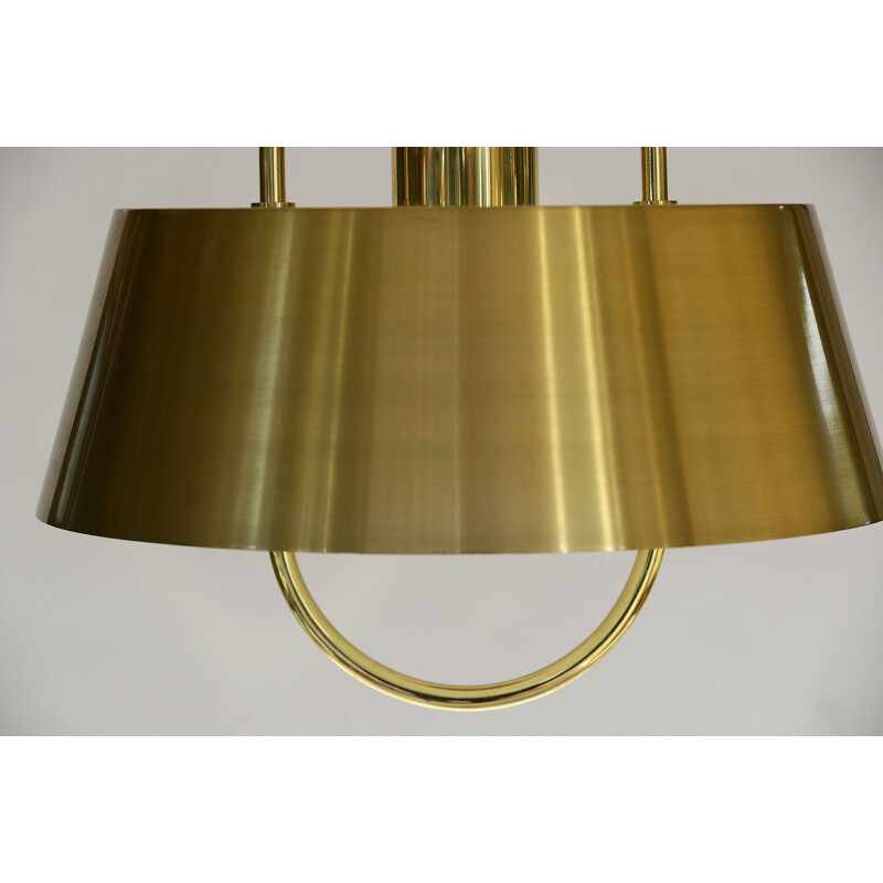 Brass pendant light by Jo Hammerborg