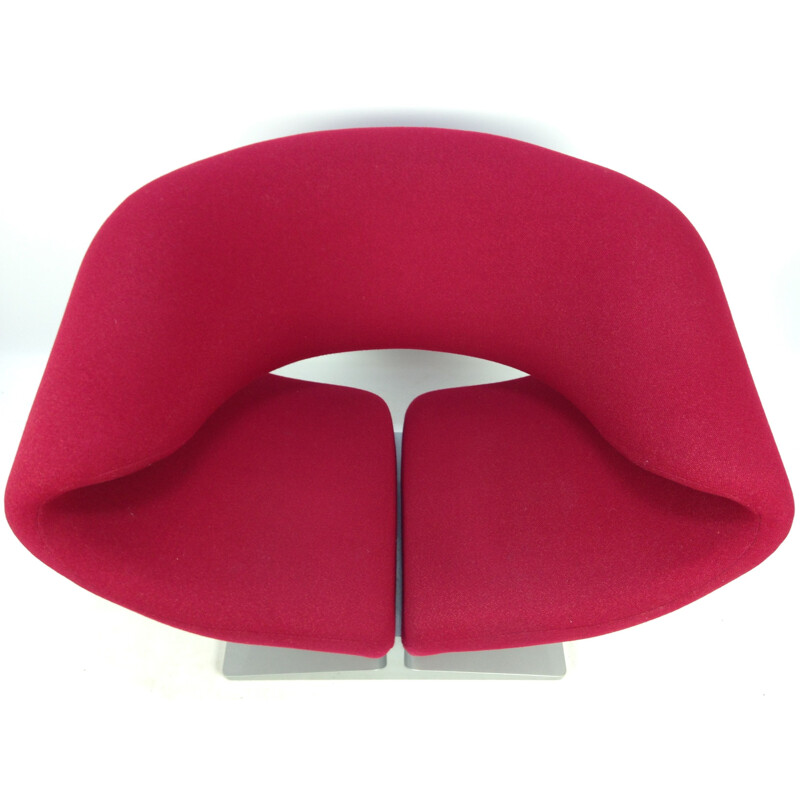 Red Ribbon chair by Pierre Paulin for Artifort
