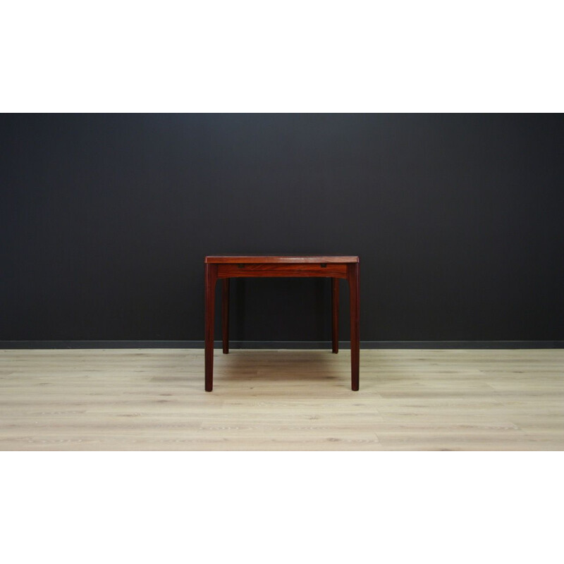 Vintage danish rosewood table by H. Kjaernulf