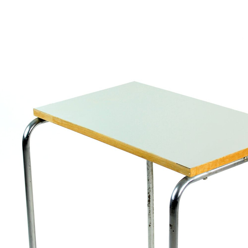 Vintage chrome and formica side table