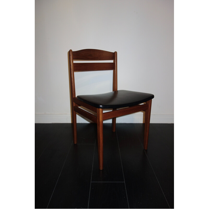 Set of 6 vintage chairs Scandinavian by Boltinge Møbelfabrik