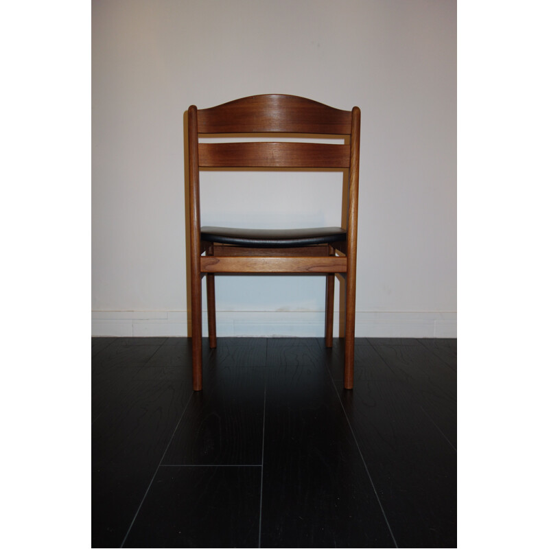 Set of 6 vintage chairs Scandinavian by Boltinge Møbelfabrik