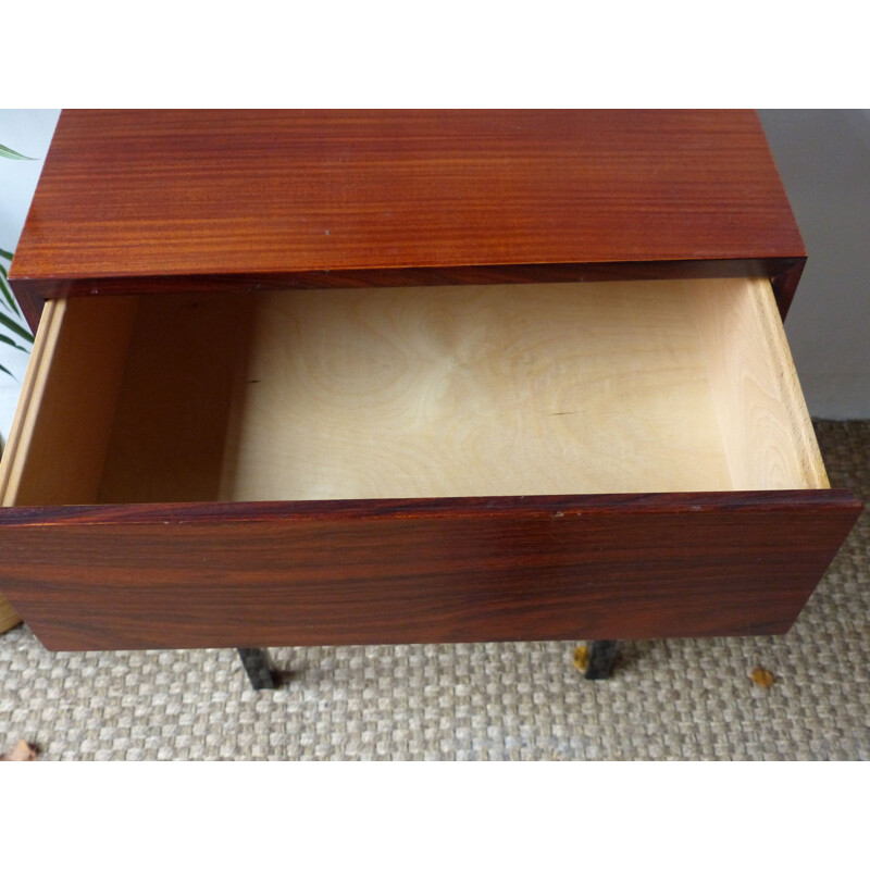 Scandinavian chest of drawers in Rio rosewood