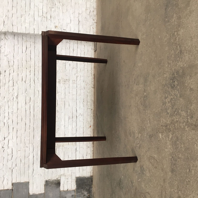 Italian side table in rosewood