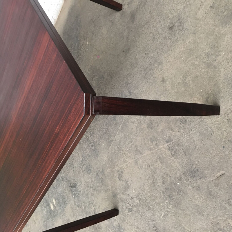 Italian side table in rosewood