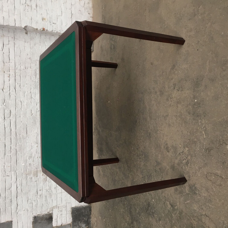 Italian side table in rosewood