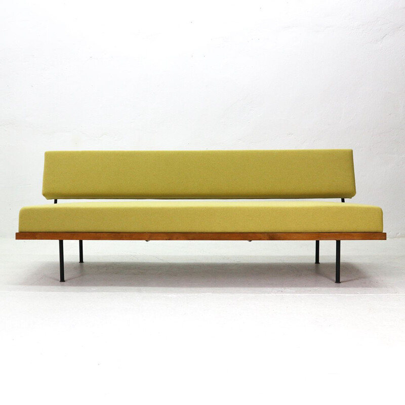 Vintage yellow daybed by Josef Pentenrieder