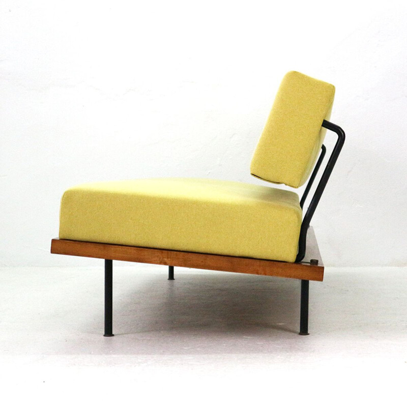 Vintage yellow daybed by Josef Pentenrieder