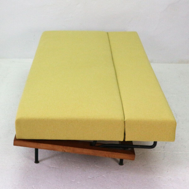 Vintage yellow daybed by Josef Pentenrieder