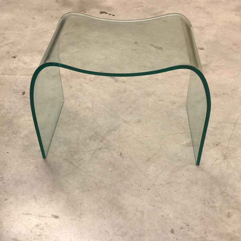 Ghost chair in glass by Fiam