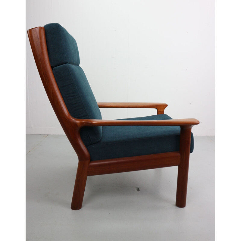 Vintage Danish armchair in teak by Juul Kristensen for Glostrup