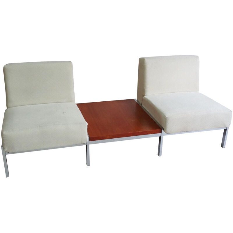 Set of "Samourai" low armchairs, Joseph-André Motte - 1960