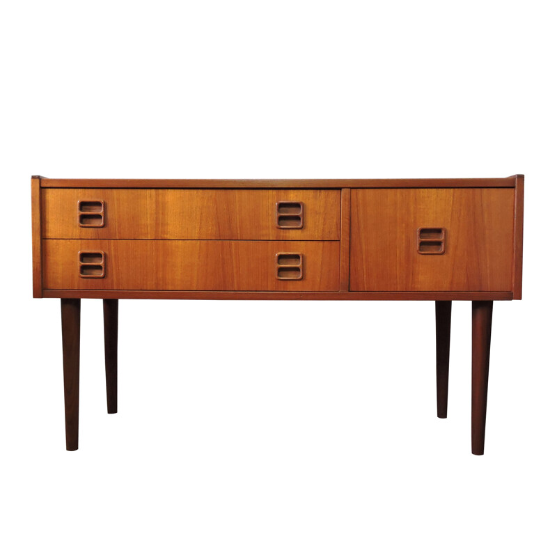 Vintage scandinavian teak dresser 1960