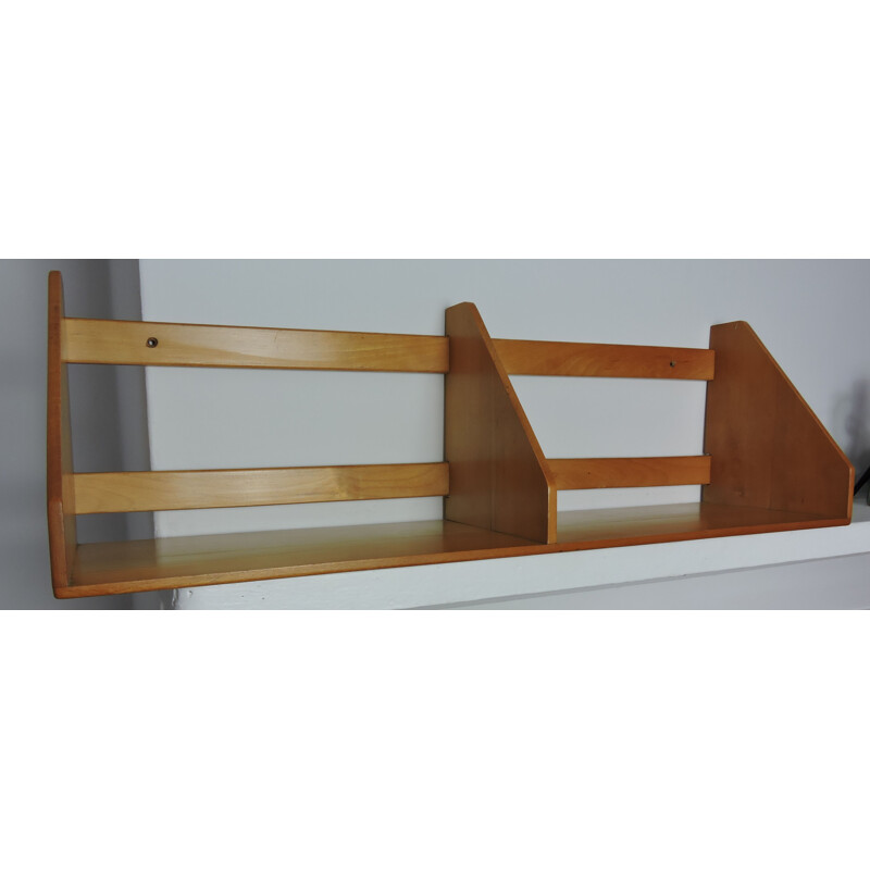 Vintage teak shelf by Hans Wegner 1950s