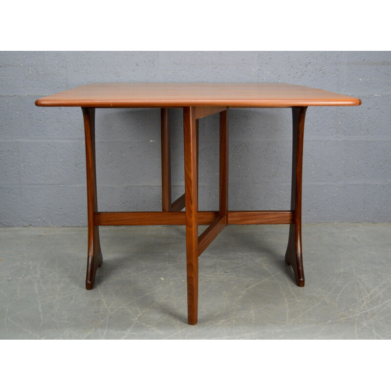 Table vintage pour G plan en teck et avec rabats 1970