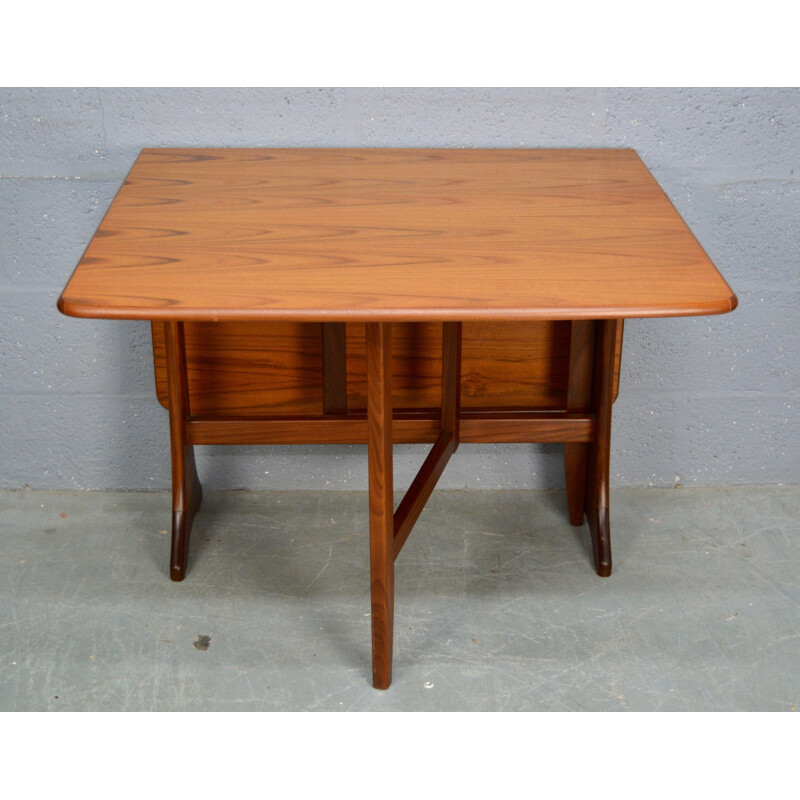 Table vintage pour G plan en teck et avec rabats 1970