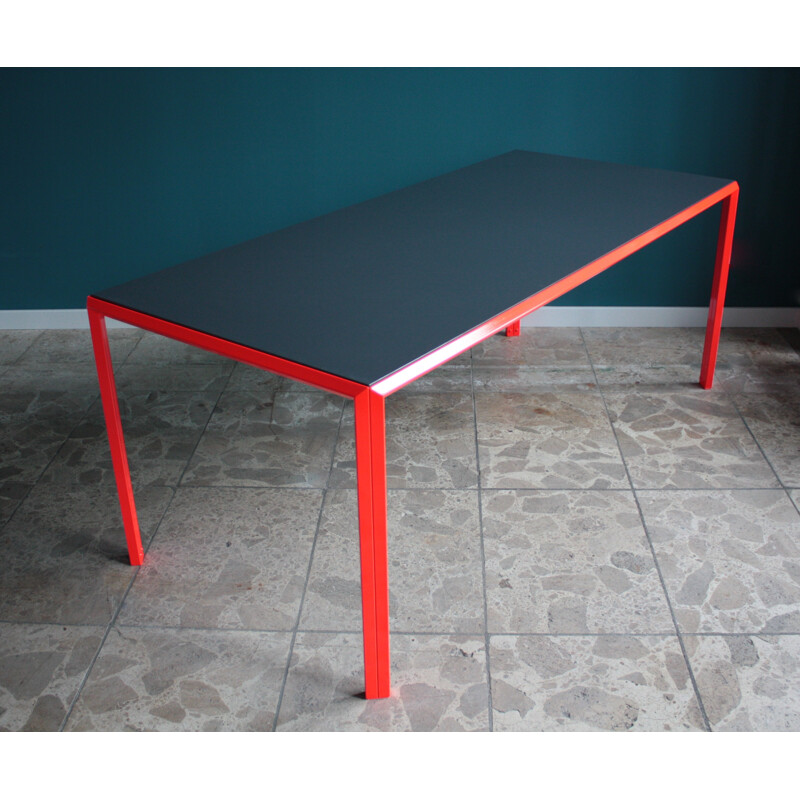 Scandinavian metal and laminate desk, Peter J. LASSEN - 1970s