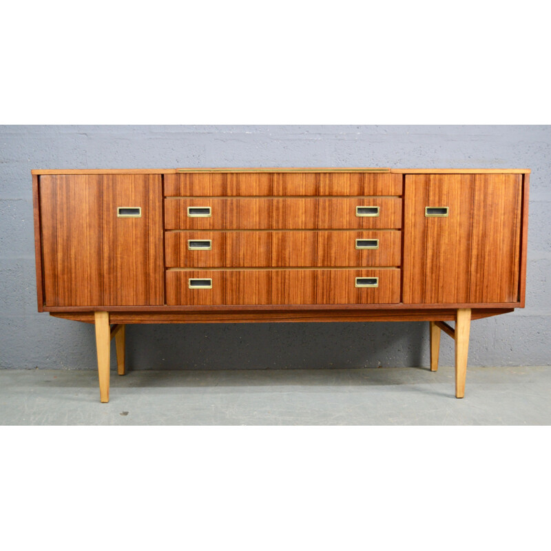 Buffet-enfilade vintage en teck par Beautility