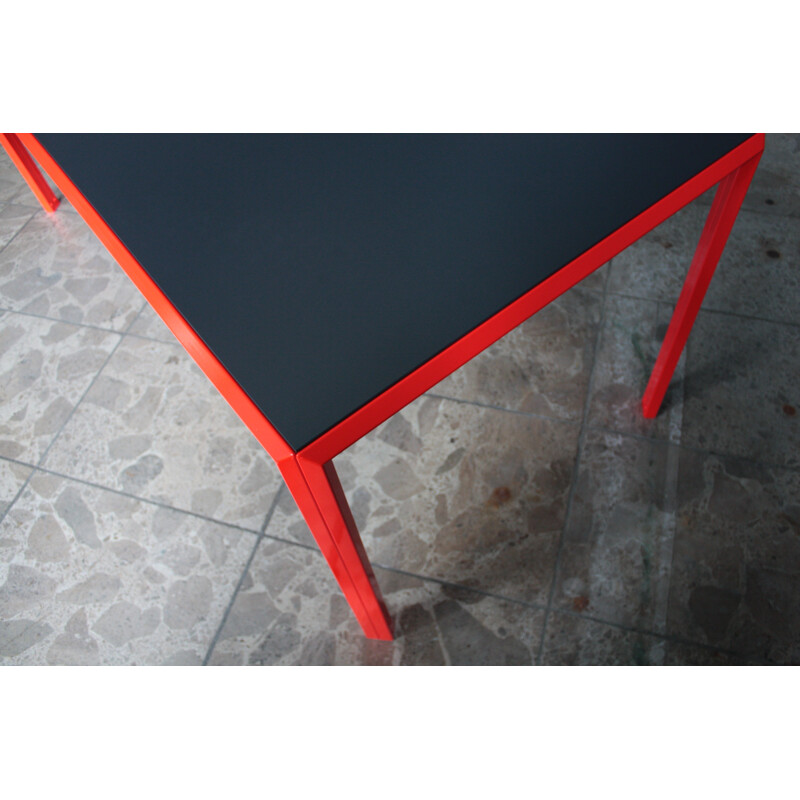 Scandinavian metal and laminate desk, Peter J. LASSEN - 1970s