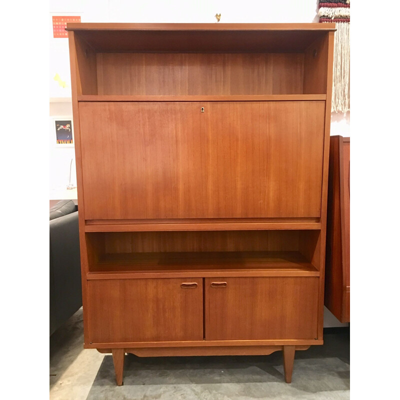 Vintage Danish Secretary in teak 1960