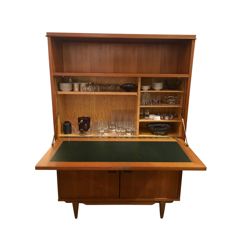 Vintage Danish Secretary in teak 1960