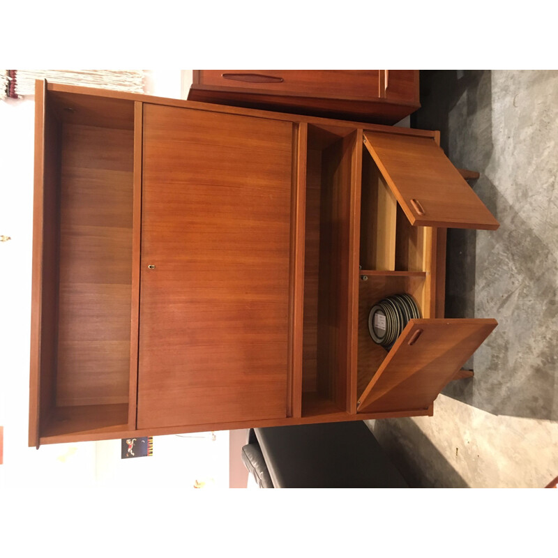 Vintage Danish Secretary in teak 1960