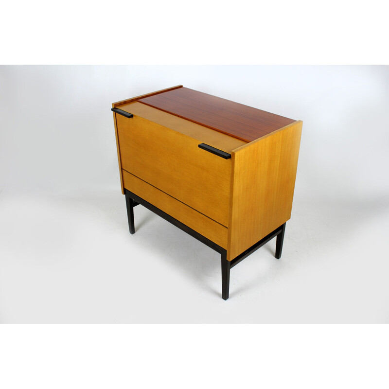 Vintage small sideboard for UP Bucovice in wood 1960