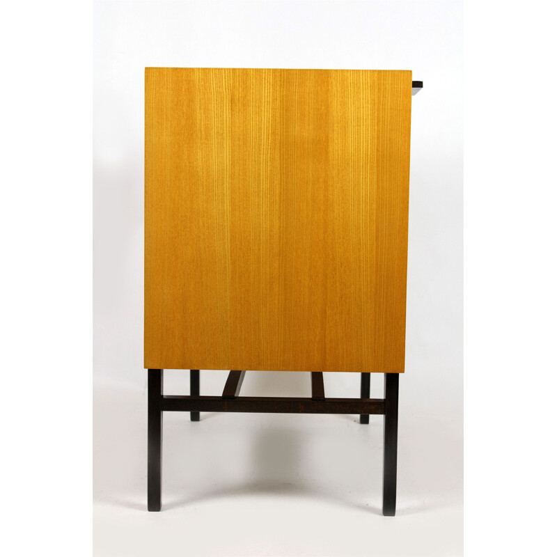 Vintage small sideboard for UP Bucovice in wood 1960