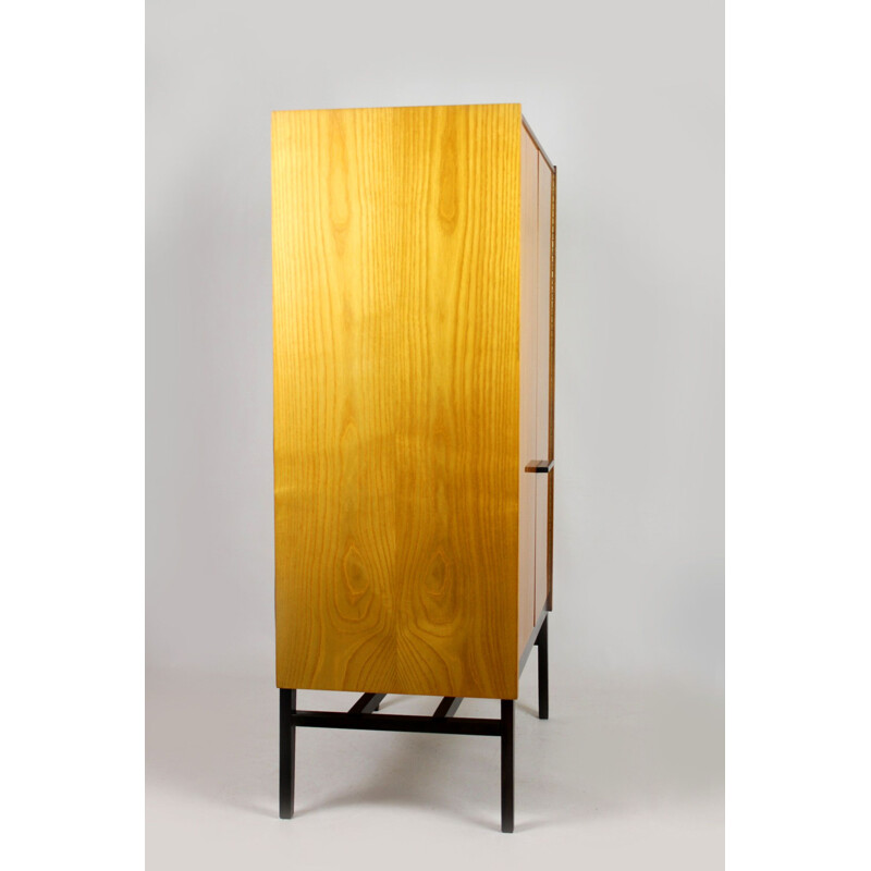 Vintage wardrobe for UP Bucovice in wood 1960