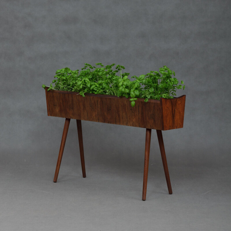 Vintage danish rosewood planter 1960