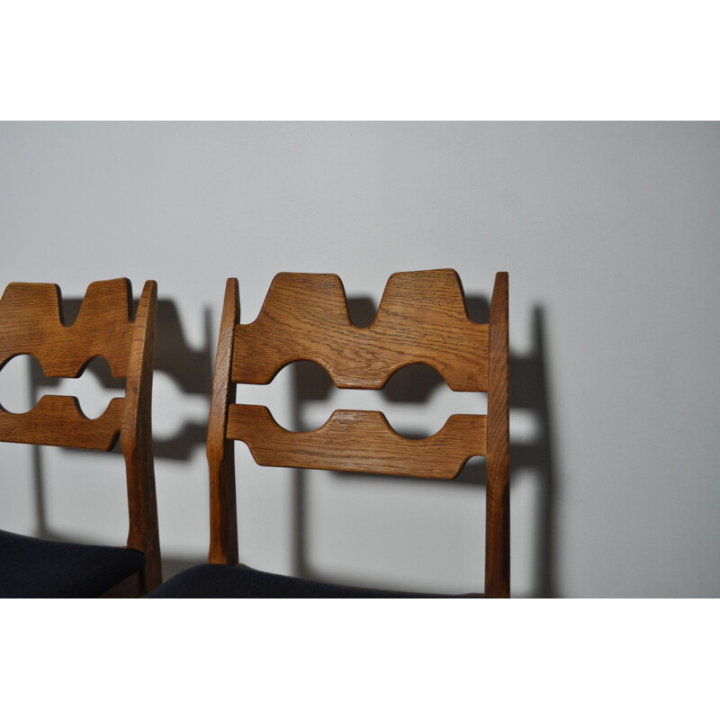 Set of 6 teak chairs by Henning Kjærnulf