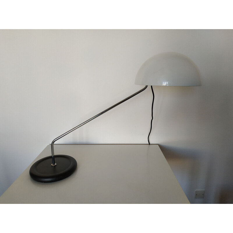 Vintage metal desk lamp by Harvey Guzzini