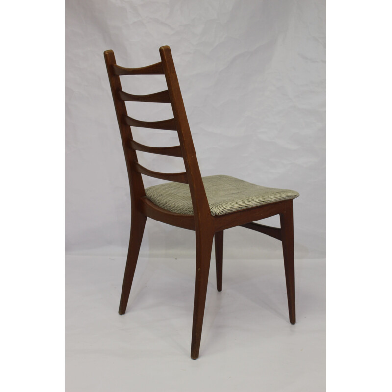 Set of 4 Scandinavian chairs in beechwood