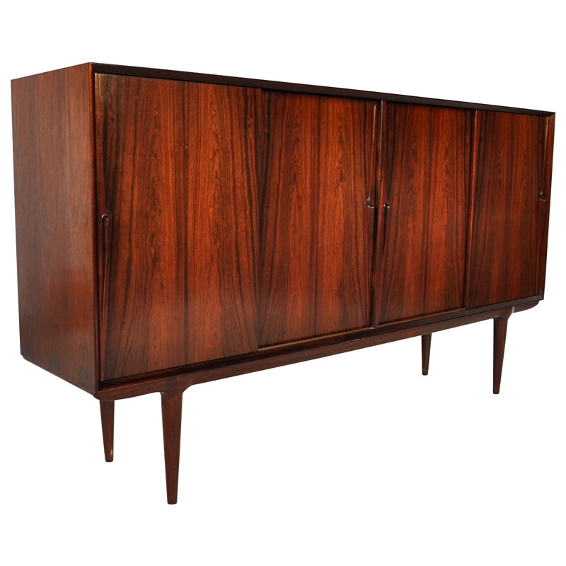 Scandinavian sideboard in rosewood, Gunni Omann - 1961