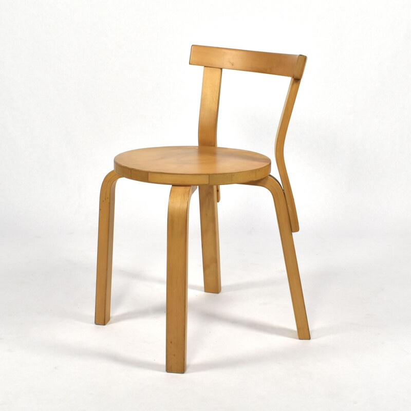Vintage chair 68 by Alvar Aalto for Artek