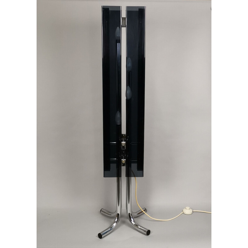 Vintage perspex floor lamp