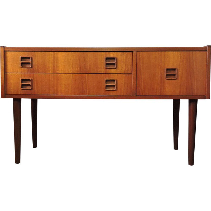 Vintage scandinavian teak dresser 1960