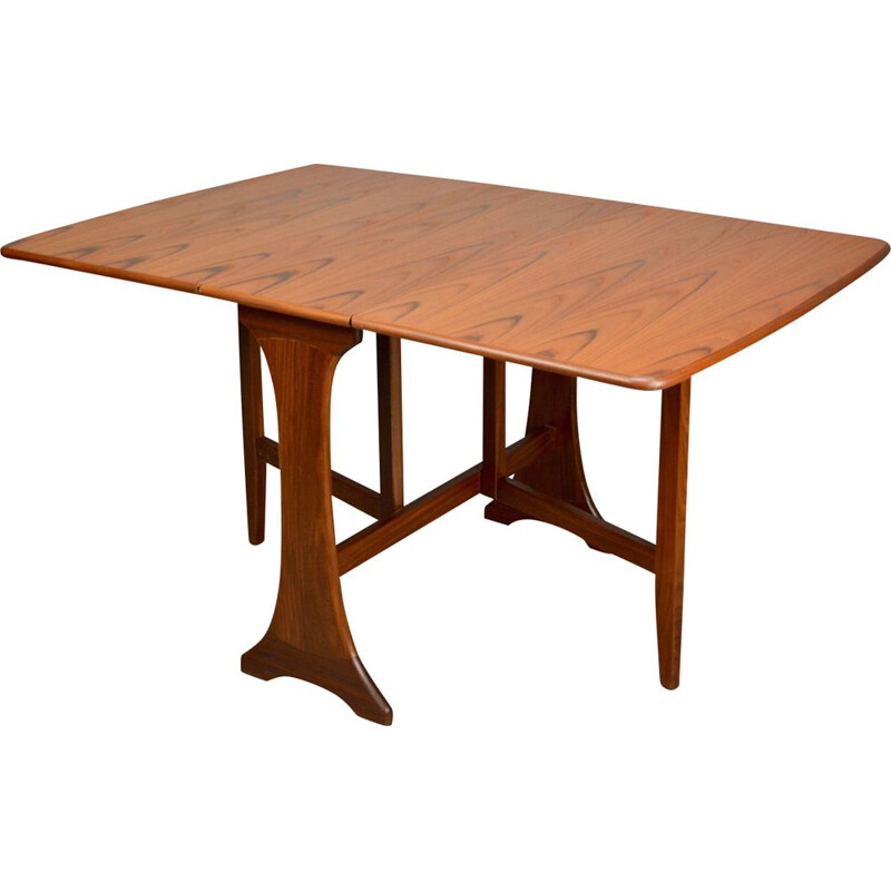 Vintage drop leaf dining table for G Plan in teak 1970