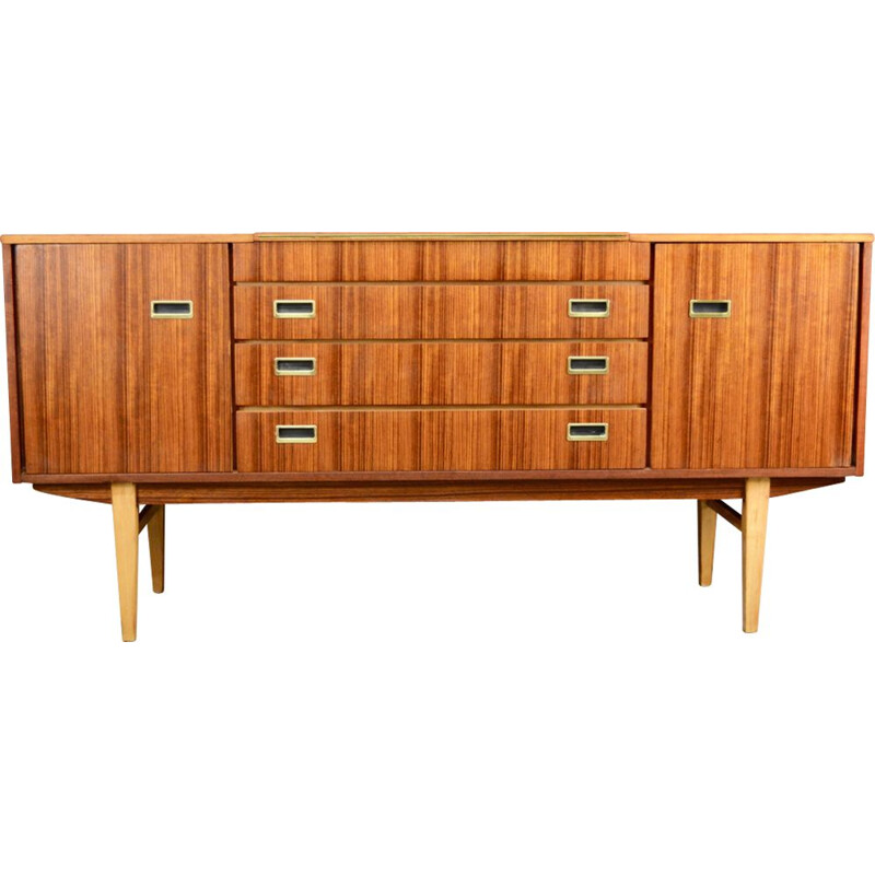 Buffet-enfilade vintage en teck par Beautility