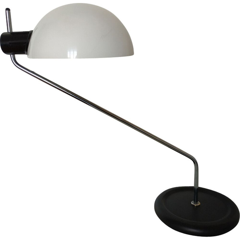 Vintage metal desk lamp by Harvey Guzzini