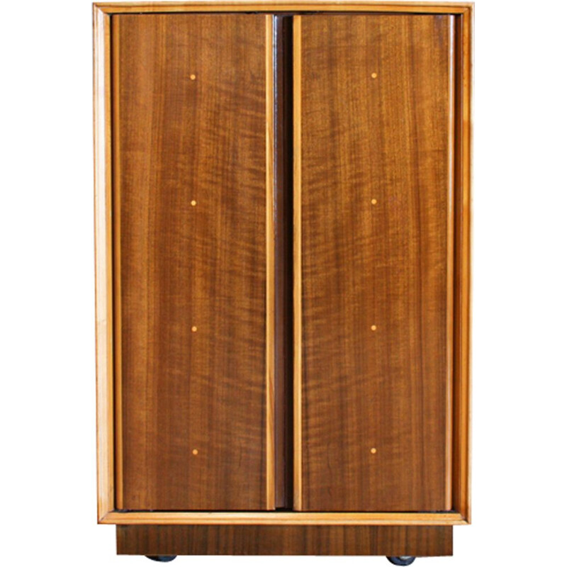 Vintage cabinet in walnut and beechwood