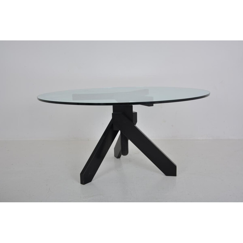 Vintage adjustable table Vidun by Vico Magistretti