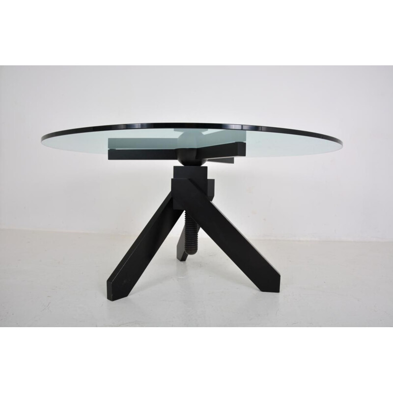 Vintage adjustable table Vidun by Vico Magistretti