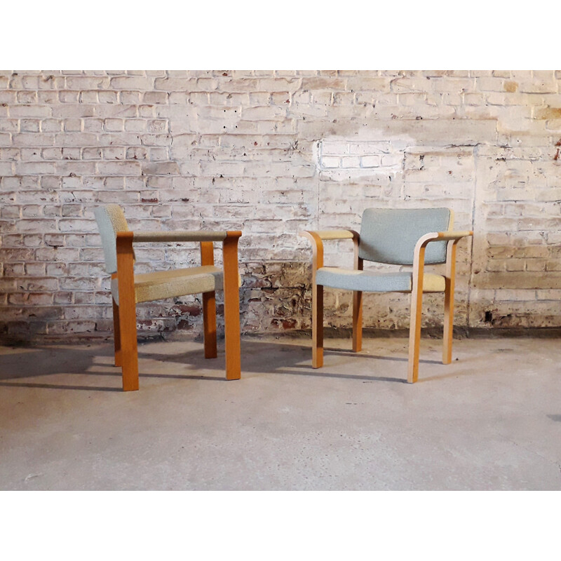Suite aus 2 skandinavischen Vintage-Sesseln